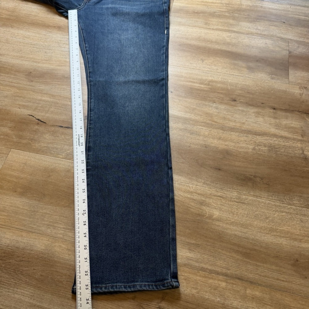 True Religion Jeans Men 36x34 Ricky Relaxed Straight Stretch Flap T Pockets NEW - Picture 11 of 13